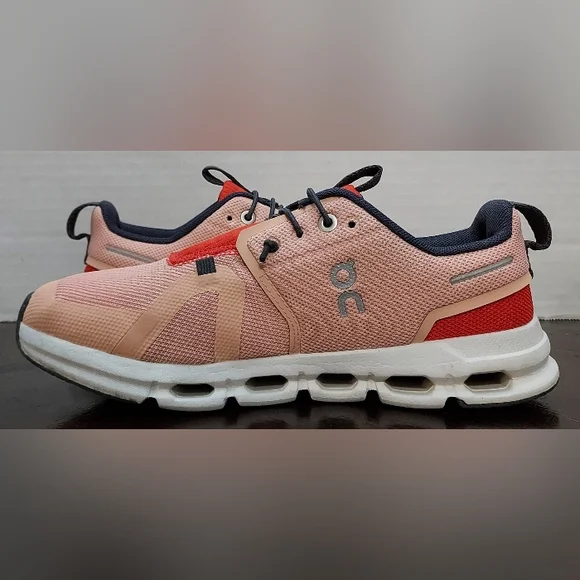 On Cloud Sky Rose Red Pink Youth Size 4.5 Style 3YD11440645 - Picture 9 of 16